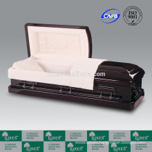 Wholesale Caskets LUXES American Style African Mahogany Casket President